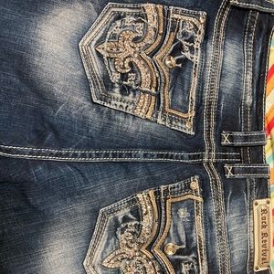 Rock Revival Skinny Jeans Barley Worn